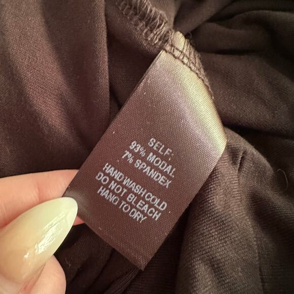 Lulu's Hype Worthy black long sleeve open-back bodysuit size S - Picture 5 of 6